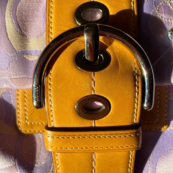 LIMITED EDITION RARE COACH LILAC SOHO BAGUETTE💜💜💜 - Picture 6 of 6